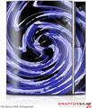 Sony PS3 Skin Alecias Swirl 02 Blue