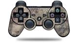 Pastel Abstract Gray and Purple - Decal Style Skin fits Sony PS3 Controller (CONTROLLER NOT INCLUDED)