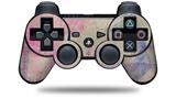 Pastel Abstract Pink and Blue - Decal Style Skin fits Sony PS3 Controller (CONTROLLER NOT INCLUDED)