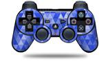 Triangle Mosaic Blue - Decal Style Skin fits Sony PS3 Controller (CONTROLLER NOT INCLUDED)