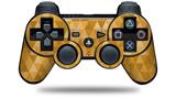 Triangle Mosaic Orange - Decal Style Skin fits Sony PS3 Controller (CONTROLLER NOT INCLUDED)