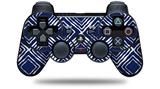 Wavey Navy Blue - Decal Style Skin fits Sony PS3 Controller (CONTROLLER NOT INCLUDED)