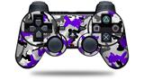 Sexy Girl Silhouette Camo Purple - Decal Style Skin fits Sony PS3 Controller (CONTROLLER NOT INCLUDED)