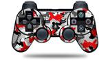 Sexy Girl Silhouette Camo Red - Decal Style Skin fits Sony PS3 Controller (CONTROLLER NOT INCLUDED)