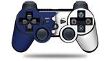Ripped Colors Blue White - Decal Style Skin fits Sony PS3 Controller (CONTROLLER NOT INCLUDED)