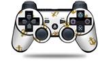 Anchors Away White - Decal Style Skin fits Sony PS3 Controller (CONTROLLER NOT INCLUDED)