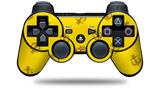 Anchors Away Yellow - Decal Style Skin fits Sony PS3 Controller (CONTROLLER NOT INCLUDED)