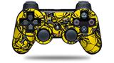Scattered Skulls Yellow - Decal Style Skin fits Sony PS3 Controller (CONTROLLER NOT INCLUDED)