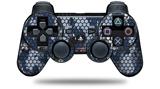 HEX Mesh Camo 01 Blue - Decal Style Skin fits Sony PS3 Controller (CONTROLLER NOT INCLUDED)