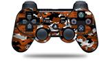 WraptorCamo Digital Camo Burnt Orange - Decal Style Skin fits Sony PS3 Controller (CONTROLLER NOT INCLUDED)