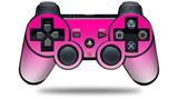 Smooth Fades White Hot Pink - Decal Style Skin fits Sony PS3 Controller (CONTROLLER NOT INCLUDED)
