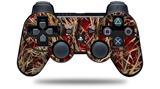 WraptorCamo Grassy Marsh Camo Red - Decal Style Skin fits Sony PS3 Controller (CONTROLLER NOT INCLUDED)