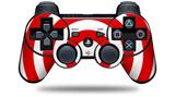 Bullseye Red and White - Decal Style Skin fits Sony PS3 Controller (CONTROLLER NOT INCLUDED)