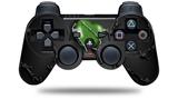 Barbwire Heart Green - Decal Style Skin fits Sony PS3 Controller (CONTROLLER NOT INCLUDED)