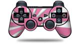 Rising Sun Japanese Flag Pink - Decal Style Skin fits Sony PS3 Controller (CONTROLLER NOT INCLUDED)