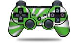 Rising Sun Japanese Flag Green - Decal Style Skin fits Sony PS3 Controller (CONTROLLER NOT INCLUDED)