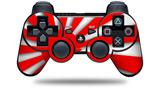 Rising Sun Japanese Flag Red - Decal Style Skin fits Sony PS3 Controller (CONTROLLER NOT INCLUDED)