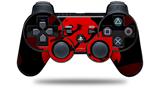 Oriental Dragon Red on Black - Decal Style Skin fits Sony PS3 Controller (CONTROLLER NOT INCLUDED)