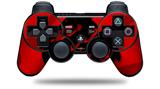Oriental Dragon Black on Red - Decal Style Skin fits Sony PS3 Controller (CONTROLLER NOT INCLUDED)