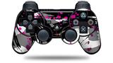 Abstract 02 Pink - Decal Style Skin fits Sony PS3 Controller (CONTROLLER NOT INCLUDED)