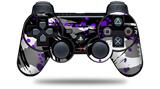 Abstract 02 Purple - Decal Style Skin fits Sony PS3 Controller (CONTROLLER NOT INCLUDED)