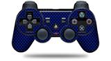 Carbon Fiber Blue - Decal Style Skin fits Sony PS3 Controller (CONTROLLER NOT INCLUDED)