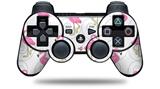 Flamingos on White - Decal Style Skin fits Sony PS3 Controller (CONTROLLER NOT INCLUDED)