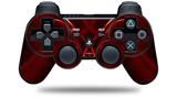 Abstract 01 Red - Decal Style Skin fits Sony PS3 Controller (CONTROLLER NOT INCLUDED)