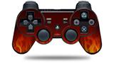 Fire on Black - Decal Style Skin fits Sony PS3 Controller (CONTROLLER NOT INCLUDED)