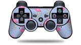 Flamingos on Blue - Decal Style Skin fits Sony PS3 Controller (CONTROLLER NOT INCLUDED)
