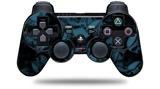 Skulls Confetti Blue - Decal Style Skin fits Sony PS3 Controller (CONTROLLER NOT INCLUDED)