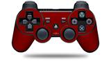Solids Collection Red Dark - Decal Style Skin fits Sony PS3 Controller (CONTROLLER NOT INCLUDED)