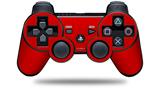 Solids Collection Red - Decal Style Skin fits Sony PS3 Controller (CONTROLLER NOT INCLUDED)