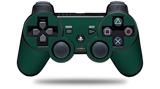 Solids Collection Hunter Green - Decal Style Skin fits Sony PS3 Controller (CONTROLLER NOT INCLUDED)