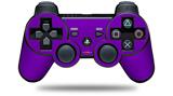 Solids Collection Purple - Decal Style Skin fits Sony PS3 Controller (CONTROLLER NOT INCLUDED)