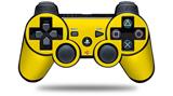 Solids Collection Yellow - Decal Style Skin fits Sony PS3 Controller (CONTROLLER NOT INCLUDED)
