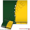 Sony PS3 Slim Skin Ripped Colors Green Yellow