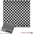 Sony PS3 Slim Skin - Checkered Canvas Black and White