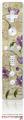 Wii Remote Controller Skin Flowers and Berries Purple