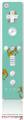 Wii Remote Controller Skin Anchors Away Seafoam Green