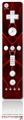 Wii Remote Controller Skin - Abstract 01 Red