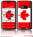 LG enV2 Skin Canadian Canada Flag
