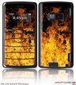 LG enV2 Skin - Open Fire