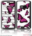 LG enV2 Skin - Butterflies Purple
