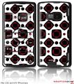 LG enV2 Skin - Red And Black Squared