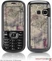 LG Rumor 2 Skin Pastel Abstract Gray and Purple
