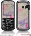 LG Rumor 2 Skin Pastel Abstract Pink and Blue