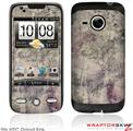 HTC Droid Eris Skin Pastel Abstract Gray and Purple