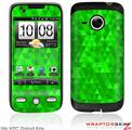 HTC Droid Eris Skin Triangle Mosaic Green