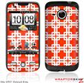 HTC Droid Eris Skin Boxed Red